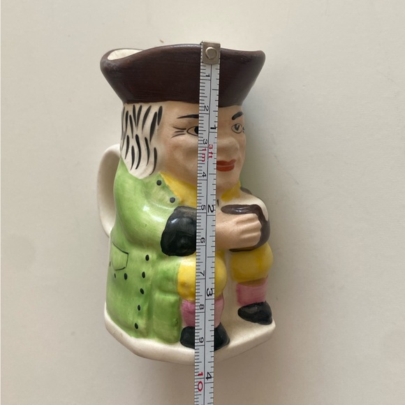 Vintage Keele Street Pottery KSP Seated Toby Mug Jug English Colonial Man - Picture 7 of 11